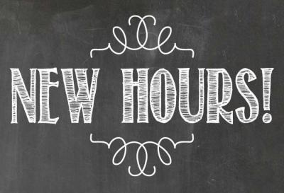 New Hours