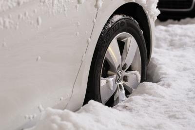 Car in Snow