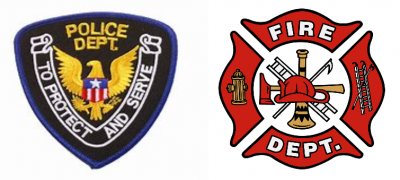 Police and Fire department standard images