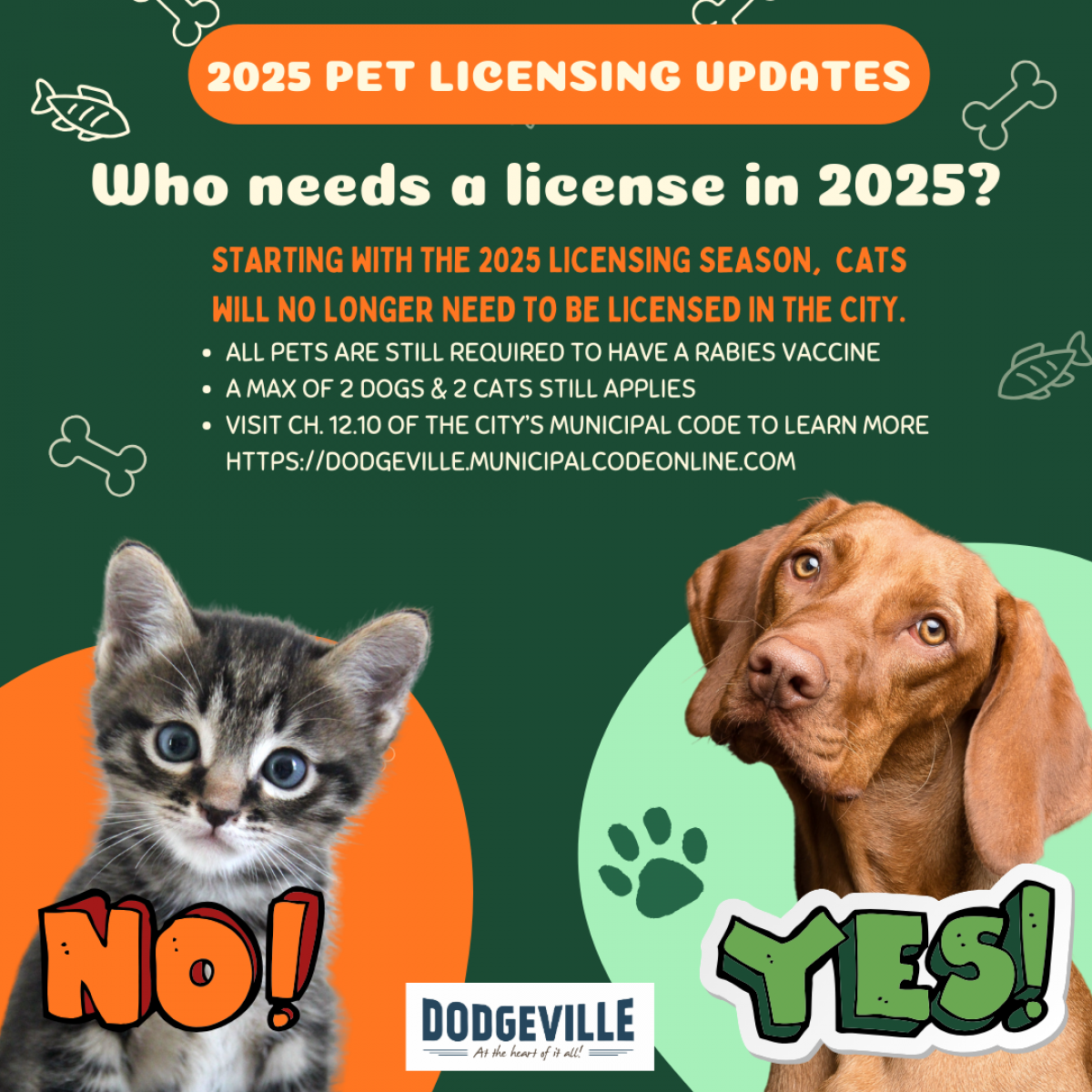 Pet Licensing Updates